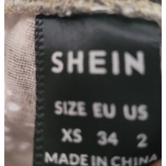 SHEIN Corduroy Pants Womens XS 2 (26Wx31L) Black High Rise Flare Boho Hippie - Picture 8 of 10